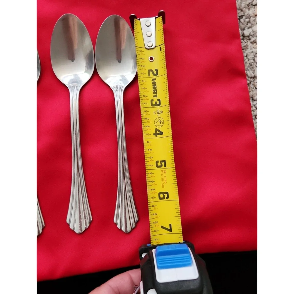 Oneida Stainless Steel Dublin 5 Tablespoons Table Spoon Set Glossy Silver